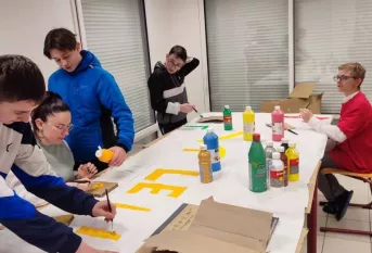 Préparation de la Banderole