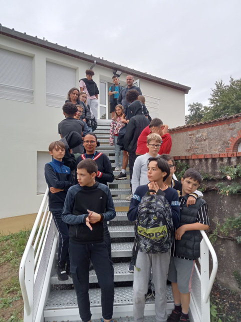 Jeunes à la journée cohésion