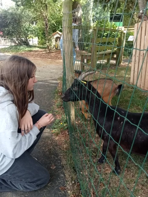 Rencontres dans le parc de l'EHPAD