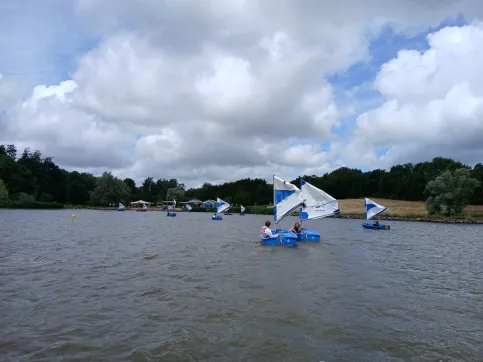 Sur l'eau