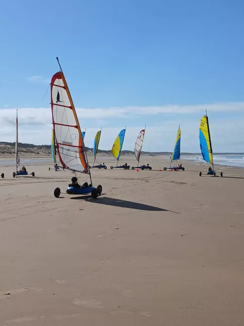 Cours de char à voile