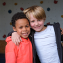 Portrait de deux enfants